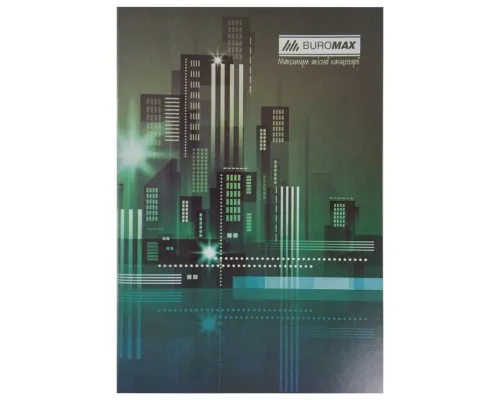 Канцелярська книга Buromax А4 JOBMAX, 96 аркушів, клітинка (BM.2428)