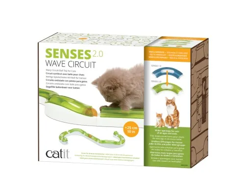 Іграшка для котів Catit Wave Circuit 2.0 95 см Зелена (022517431559)