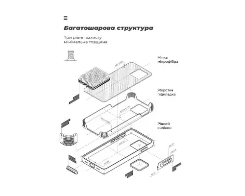 Чохол до мобільного телефона Armorstandart ICON Case Xiaomi Redmi 10 5G/11 Prime 5G/Note 11E 5G Black (ARM61851)