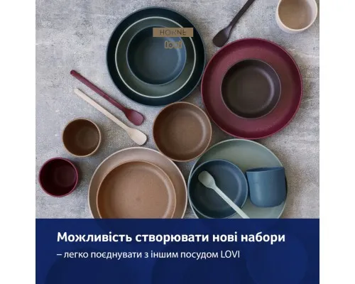 Набір дитячого посуду Lovi Pistachio з кружкою (21/532_gre)