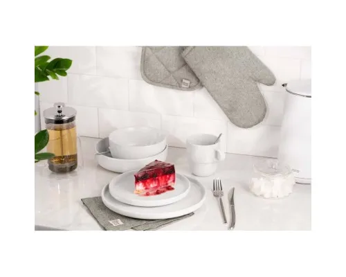 Тарілка Ardesto Trento Soup 21,5 см White (AR2921TW)