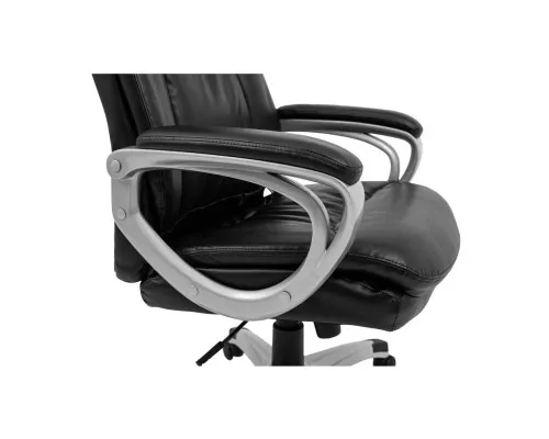 Офісне крісло Richman Еліт Про Пластик Річ M-1 (Tilt) Шкіра Спліт Чорна (R00000041855)