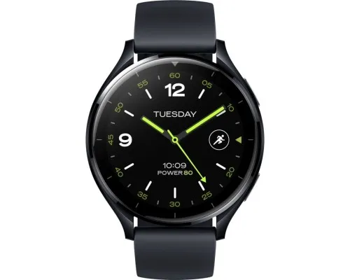 Смарт-годинник Xiaomi Watch 2 Black Case With Black TPU Strap (BHR8035GL) (1025028)