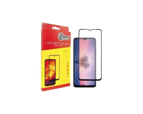 Чохол до мобільного телефона Dengos Kit for OPPO A17 case + glass (Blue) (DG-KM-01)