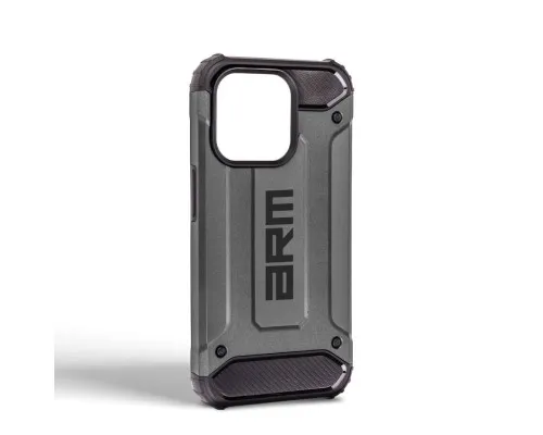 Чохол до мобільного телефона Armorstandart Panzer Apple iPhone 15 Pro Grey (ARM75645)