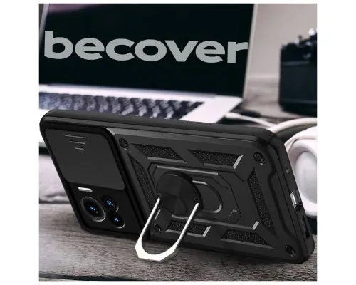 Чохол до мобільного телефона BeCover Military Motorola Edge 30 Ultra Black (710678)