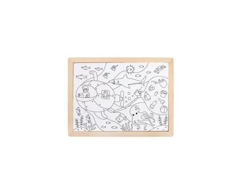 Пазл Hape Океан з розмальовкою (E1643)