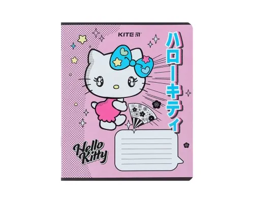 Зошит Kite Hello Kitty 12 аркушів, клітинка (HK24-232-1)