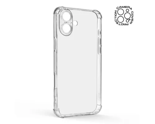 Чохол до мобільного телефона Armorstandart Air Apple iPhone 16 Plus Camera cover Clear (ARM78487)