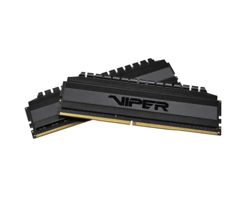 Модуль памяті для компютера DDR4 16GB (2x8GB) 3200 MHz Viper 4 Blackout Patriot (PVB416G320C6K)