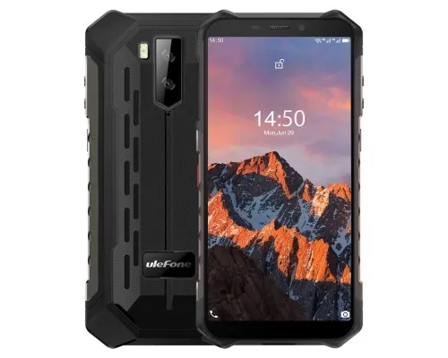 Мобильный телефон Ulefone Armor X5 Pro 4/64Gb Black (6937748733829)