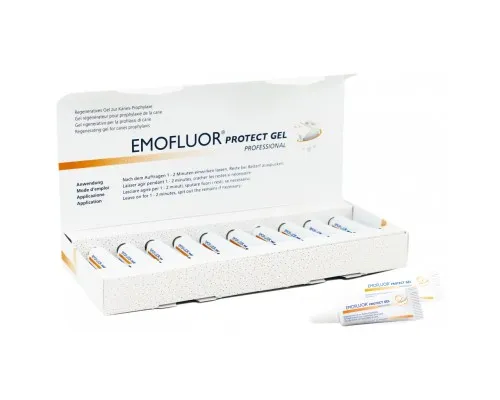 Гель для полости рта Dr. Wild Emofluor Protect профессиональный для защиты зубов 10 х 3 мл (2100000025237)