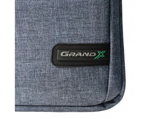 Сумка для ноутбука Grand-X 14 SB-148 soft pocket Blue Gray (SB-148J)