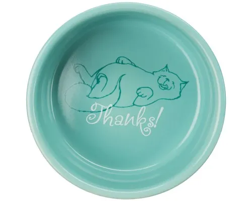 Посуд для котів Trixie Thanks for Service 300 мл/11 см (4011905247939)