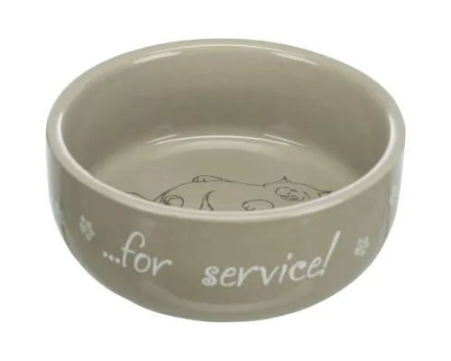 Посуд для котів Trixie "Thanks for Service" 300 мл/11 см (4011905247939)