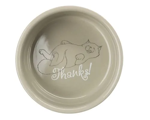 Посуд для котів Trixie "Thanks for Service" 300 мл/11 см (4011905247939)