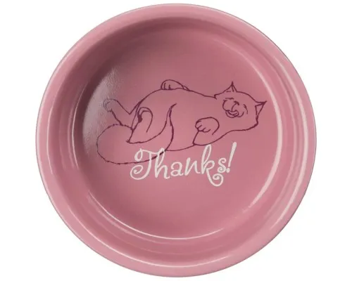 Посуд для котів Trixie "Thanks for Service" 300 мл/11 см (4011905247939)