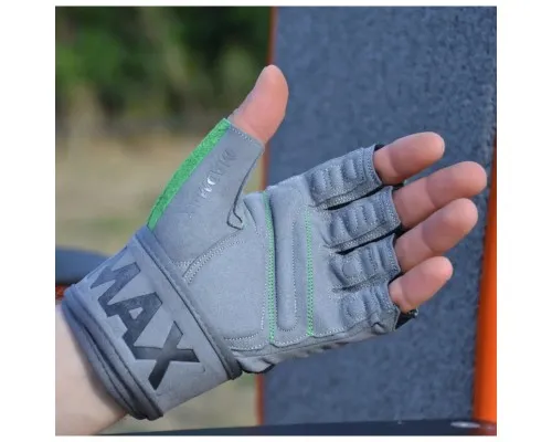 Перчатки для фитнеса MadMax MFG-860 Wild Grey/Green L (MFG-860_L)