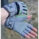 Перчатки для фитнеса MadMax MFG-860 Wild Grey/Green L (MFG-860_L)