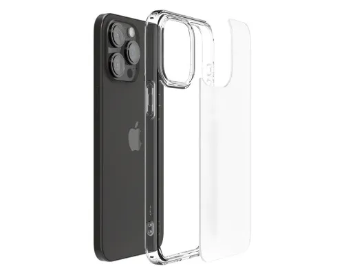 Чохол до мобільного телефона Spigen Apple iPhone 15 Pro Ultra Hybrid, Crystal Clear (ACS06707)