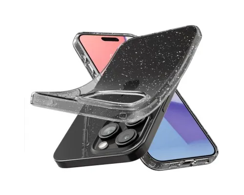Чохол до мобільного телефона Spigen Apple iPhone 15 Pro Liquid Crystal Glitter Crystal Quartz (ACS06701)