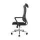 Офісне крісло Richman Етер Хром M-1 (Tilt) Сітка чорна (ADD0003209)
