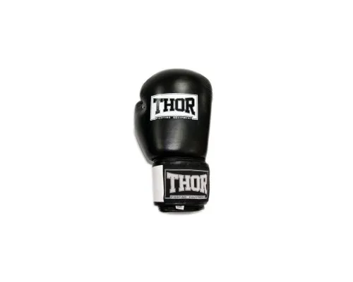 Боксерські рукавички Thor Sparring PU-шкіра 16oz Чорно-білі (558(PU) BLK/WH 16 oz.)