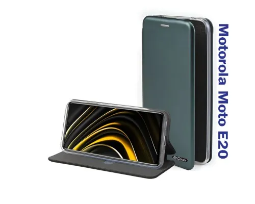 Чехол для мобильного телефона BeCover Exclusive Motorola Moto E20 Dark Green (710238)
