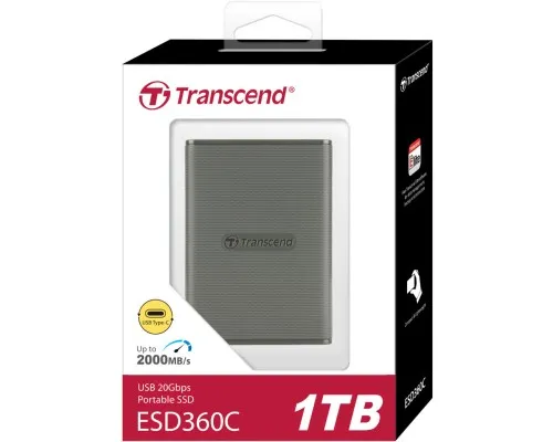 Накопитель SSD USB 3.2 1TB ESD360C Transcend (TS1TESD360C)