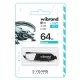 USB флеш накопичувач Wibrand 64GB Aligator Black USB 2.0 (WI2.0/AL64U7B)