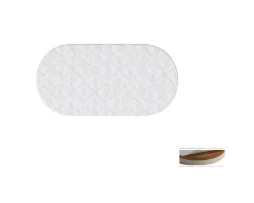 Матрац для дитячого ліжечка Ingvart Smart Bed Oval кокос+латекс, 60х120 см (2100087000004)