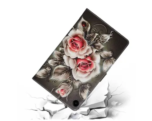 Чохол до планшета BeCover Smart Case Samsung Tab A9 SM-X115 8.7" Black Rose (711266)
