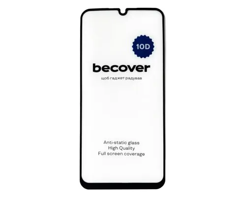 Стекло защитное BeCover Samsung Galaxy A24 4G SM-A245 10D Black (711350)