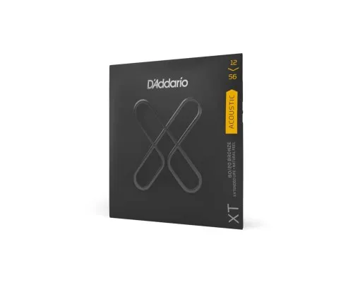 Струни для гітари D'Addario XT 80/20 Bronze Light Top / Medium Bottom (12-56) (XTABR1256)