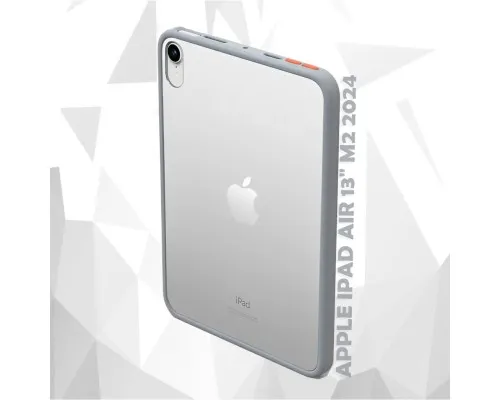 Чохол до планшета BeCover Transparancy Shell Edge Gray Apple iPad Air 13" M2 2024 (711688)