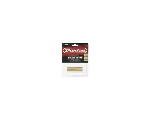 Слайдер для гітари Jim Dunlop Brass Medium Wall Medium Slide (222)