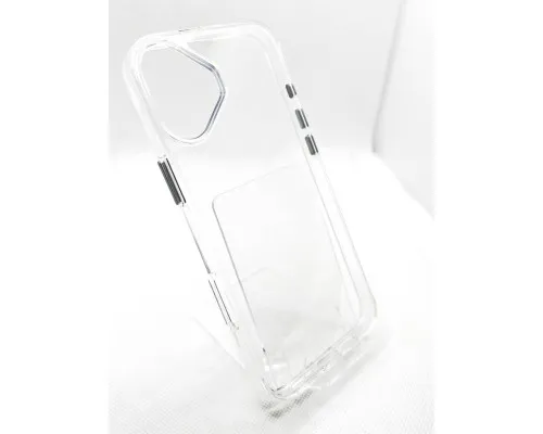 Чохол до мобільного телефона BeCover Space Case для Apple iPhone 16 Transparancy (712106)