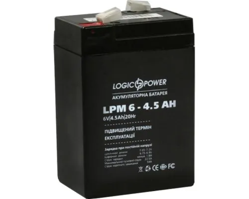 Батарея до ДБЖ LogicPower LPM 6В 4.5 Ач (3860)