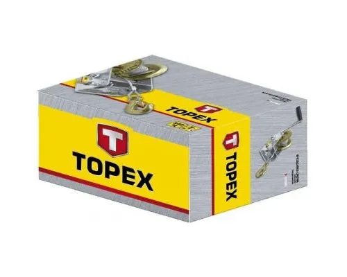 Лебідка Topex канатная с храповым тормозом 0.55 т, канат 10 м (97X085)