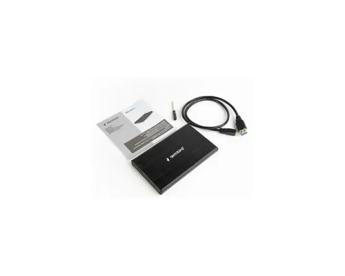 Кишеня зовнішня Gembird 2.5 USB3.0 black (EE2-U3S-3)