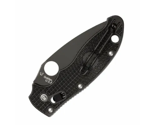 Ніж Spyderco Manix 2 Black Blade, BD1 (C101PBBK2)