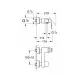 Змішувач Grohe Eurocube (23145000)