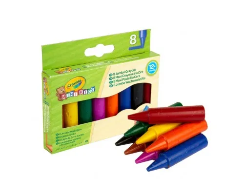 Набір для творчості Crayola Mini Kids великих воскових крейди 8 шт. (256241.148)