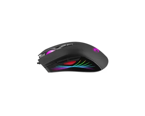 Мишка Marvo M519 RGB-LED USB Black (M519)