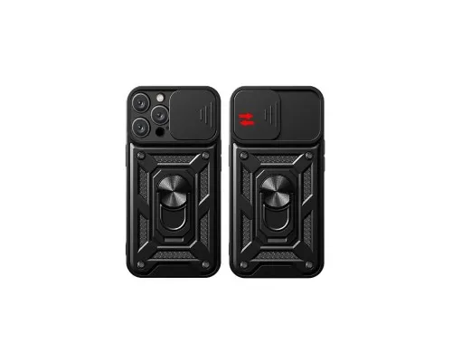 Чохол до мобільного телефона BeCover Military Apple iPhone 14 Pro Max Black (708176)