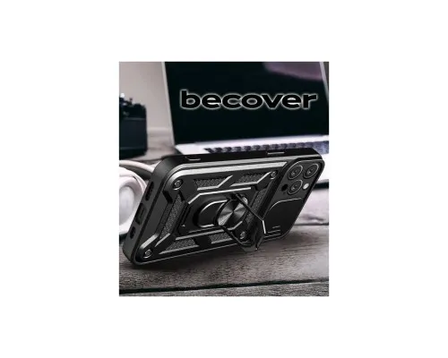 Чохол до мобільного телефона BeCover Military Apple iPhone 14 Pro Max Black (708176)