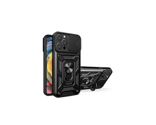 Чохол до мобільного телефона BeCover Military Apple iPhone 14 Pro Max Black (708176)