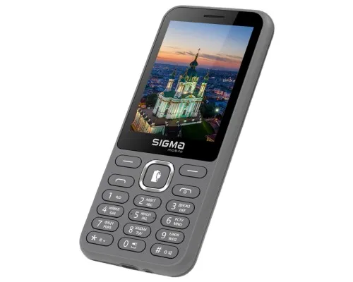 Мобильный телефон Sigma X-style 31 Power Type-C Grey (4827798855034)