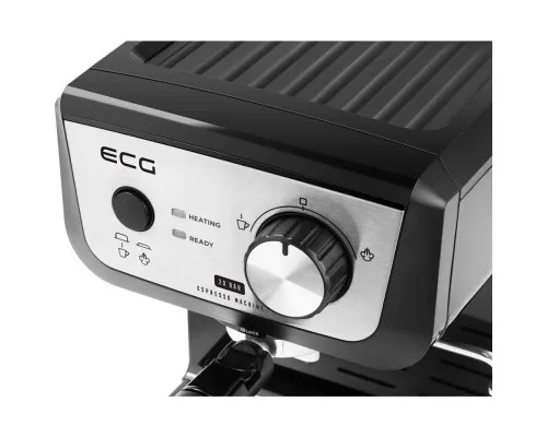 Ріжкова кавоварка еспресо ECG ESP 20101 Black (ESP20101 Black)