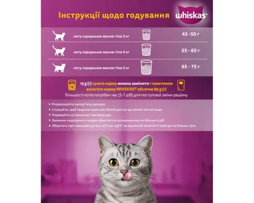 Сухий корм для кішок Whiskas з тунцем 800 г (5900951305269)